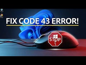 How To Fix Windows Has Stopped This Device Code 43 Error in Windows 11