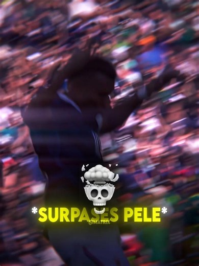 Mbappe surpasses pele's record 💀