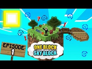 🦅 Minecraft Bedrock Skyblock, But You Only Get ONE BLOCK (#1)