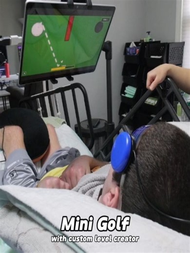 NARBE House on Instagram: "Last year, Ben found his voice again. It changed everything for our family. But something was still missing. Ben has always loved video games. As a kid, they were his escape. Worlds where he had control, abilities, and freedom like everyone else. As his disease progressed, Ben lost the use of his hands and fine motor control. With that loss came a huge piece of his independence. While he could now tell us his wants and needs, he still wanted to play. We searched for sw