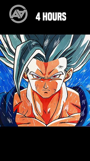 How to Draw GOHAN Beast in Different Time Frames