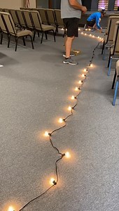 Here’s an easy and inexpensive way to light up an outdoor space. The full how to video is in the comments below. 👇🏻 | Trent Tribe