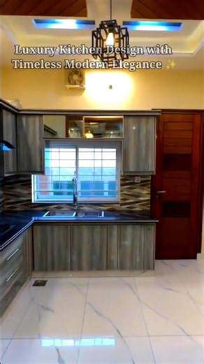 Luxury Kitchen Design with Timeless Modern Elegance #KitchenDesign#LuxuryKitchen