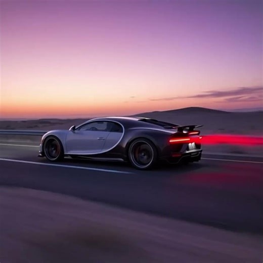 Bugatti W16: Pure Blue Fire! 🔥 #shorts