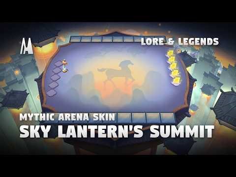 SKY LANTERN'S SUMMIT - MYTHIC ARENA SKIN | TFT SET 16