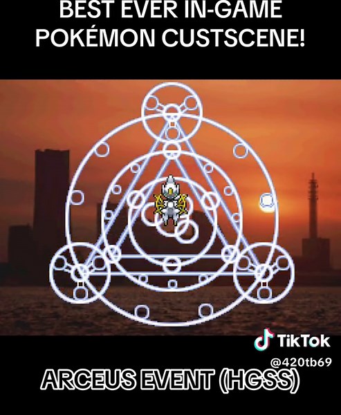 ARCEUS EVENT (HGSS) | Best In-Game Pokemon Cutscene