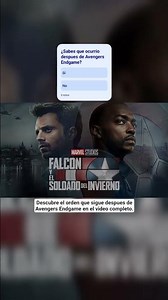Mira todo lo que tienes que ver despues de Avengers Endgame #marvel #cronologia #marvelfans #comics