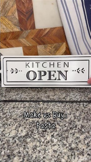 Make Vs Buy Pasta: how does it compare?