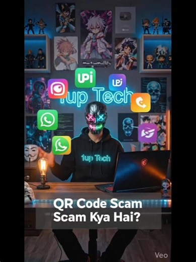 QR Code Scam 😱 | One Scan Can Empty Your Bank Account #shorts #short #techshorts