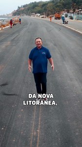 🌊🚧 A Nova Litorânea já é realidade e vai transformar a mobilidade da Grande São Luís. São mais 7 Km, totalizando 14 Km de via, com frentes de trabalho em andamento do Olho d’Água ao Araçagy. É uma das maiores obras do Maranhão, feita em parceria com o governo do presidente Lula. Logo, logo esse grande presente será entregue ao nosso povo 💪🏽 | Carlos Brandão