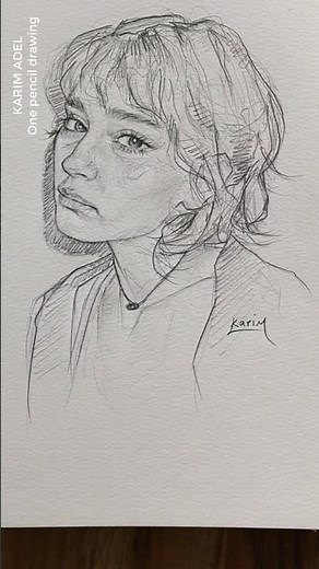 How to draw a portrait using loomis method #portraitdrawing #drawingtutorial