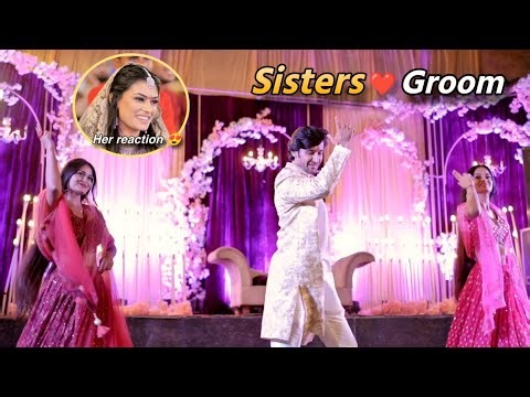 “Groom Dance with Sisters on Chaleya | Full Video ❤️”