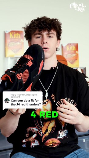 Styling the Red Thunder Air Jordan 4s: Outfit Ideas