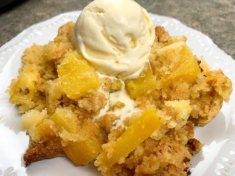 Pineapple dump cake