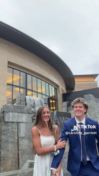 We’re having a blast at prom! @Tanner Adamson #funtimes