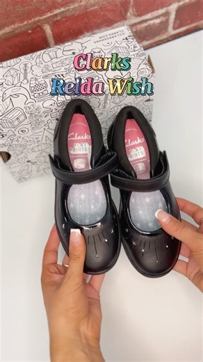 Clarks Relda Wish – our best-selling girls’ school shoe for primary! 💖 Available in leather & patent leather and just the right amount of sparkle, it's top of the class.📍Fitting service available in-storeLink to shop in comments⬇#schoolshoes #BTS25 #SchoolEssentials | Cordners Newtownards & Ballymoney