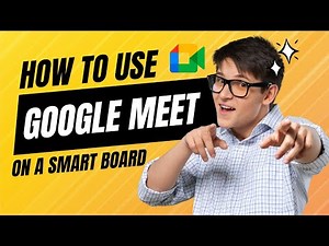 How to Use Google Meet on an Interactive Smart Board | NearHub S Pro Guide