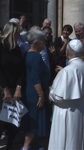 Klassenkameraden aus Illinois bei Leo XIV. bei der Generalaudienz am 18. März 2026