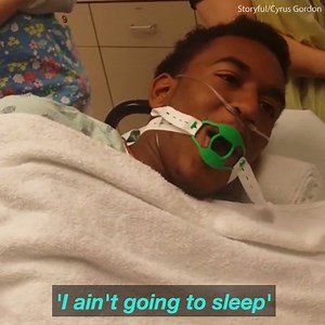 This guy wakes up during surgery and his reaction is hilarious! 😂 | Daily Mail Video