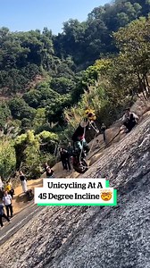 1M views · 2.2K reactions | Unicycling a 45 degree slope kevinchen3573 | VT | Facebook