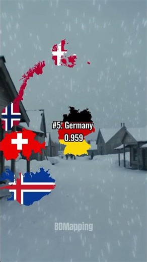 HDI of your country #map #mapping #maps #europe #shorts