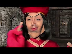 Lord Farquaad’s wig gets snatched aesthetically