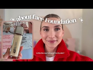 ✨ NEW ✨ about-face Performer Foundation Review | Is this the best foundation for dry skin!?