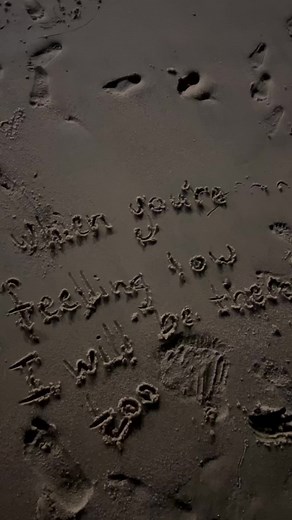 Creative Handwriting on the Beach | Letter Writing in Sand