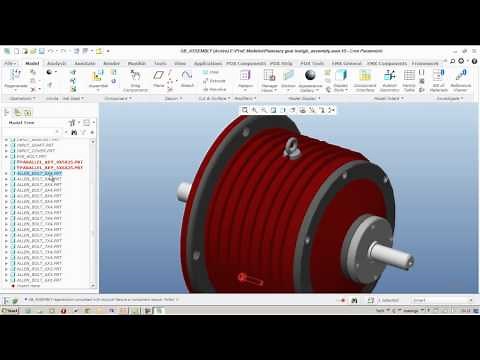 Managing library Parts in Creo Parametric