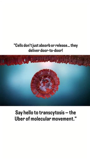 World of Biology on Instagram: "Cytosis - A transport mechanism for the movement of large quantities of molecules, in and out of a cell. . . There are three types of transport: endocytosis (endo meaning internal), exocytosis (meaning out of the cell) and transcytosis (through the cell, both in and out). This is an example of transcytosis. . . Video credit 📸- Thanks to "@polymimestudio " for this amazing Animation ❤️ #cytosis #cellmovement #endocytosis #exocytosis"