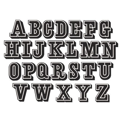 Block Shadow Embroidery Font, 10 Sizes, Fill Stitch Monogram Machine Embroidery Alphabet, Script Font, BX File Included, BX font - Etsy.de