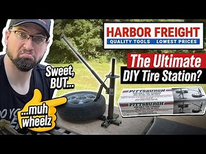 Harbor Freight Tire Changer Works Great, BUT... - Making a portable tire changing station!