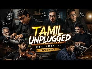 Tamil Melody Instrumental Jukebox 🎹 | Relaxing Piano, Flute & Violin | Study, Sleep & Peaceful Music