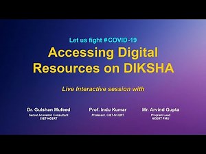 Webinar: Accessing Digital Resources on DIKSHA