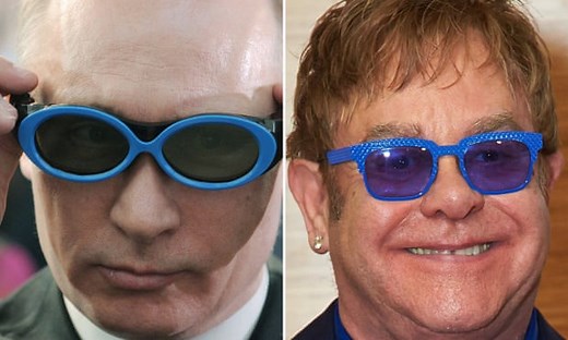 Listen to hoax Elton John-Putin call from pranksters Lexus and Vovan – audio