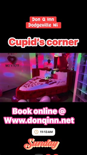 Cupid’s corner Only at Don Q Inn Dodgeville Wi | Don Q Inn