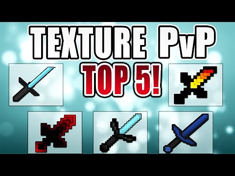 TOP 5 MINECRAFT PVP TEXTURE PACKS!! (Short Sword, NO LAG! 1.9/1.8/1.7/1.10) faithful edit