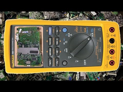 Fluke 789 ProcessMeter Teardown, Repair & Performance Verification