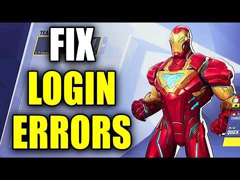 How To Fix Login Error On Marvel Rivals - Easy Guide