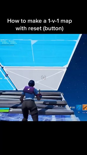 Creating a 1v1 Map in Fortnite with Reset Button Tutorial