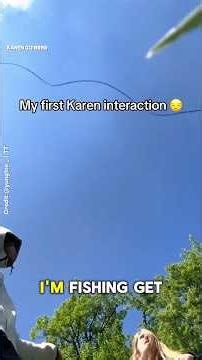Karen Tries to Bully Man for Fishing and Gets Shut Down. Via (@yung1ne._ on TT)