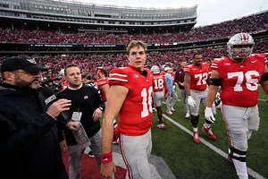 "Cocky f*ck is getting the belt next weekend": Fans blast Will Howard's cigarette gesture for Curt Cignetti after blowout win