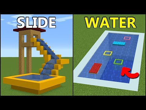 Minecraft: 15+ Summer Build Hacks!