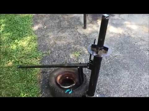 Gravely 5865 How to Recondition Wheels and Remove Tire from Split Rim