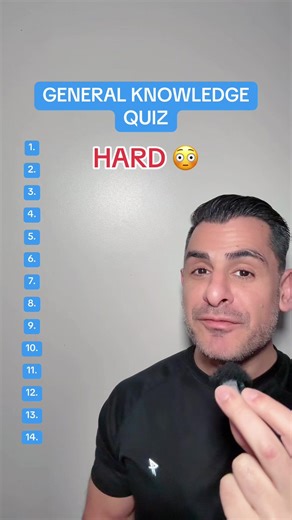 Challenging General Knowledge Quiz Questions