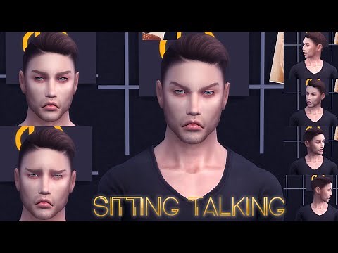 SITTING TALKING: Animation Pack (30 Animations) [THE SIMS 4 / PATREON DOWNLOAD]