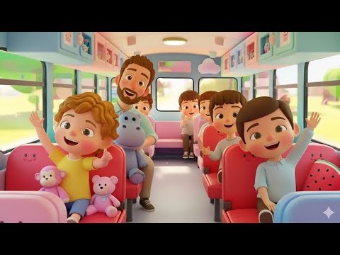 Bus Safety Song 🚌 | Learn How to Be Safe on the Bus! | Kids Songs & Nursery Rhymes