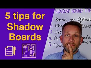 Why pretty Shadow Boards fail: 5 tips to fix yours