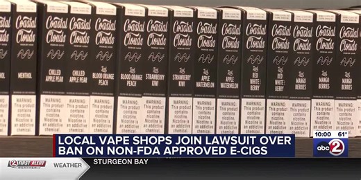 Several e-cigarette distributors sue Wisconsin Department of Revenue over statewide ban