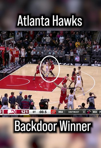 Atlanta Hawks Backdoor Game Winner Breakdown